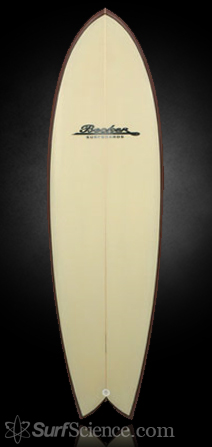 Becker Old School Fish Surfboard